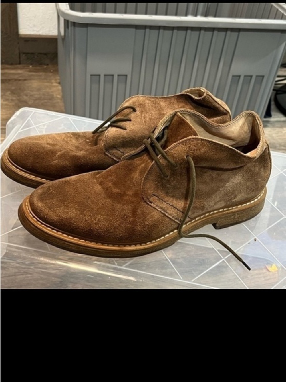 14th & Union Brown Chukka Boots Suede Leather